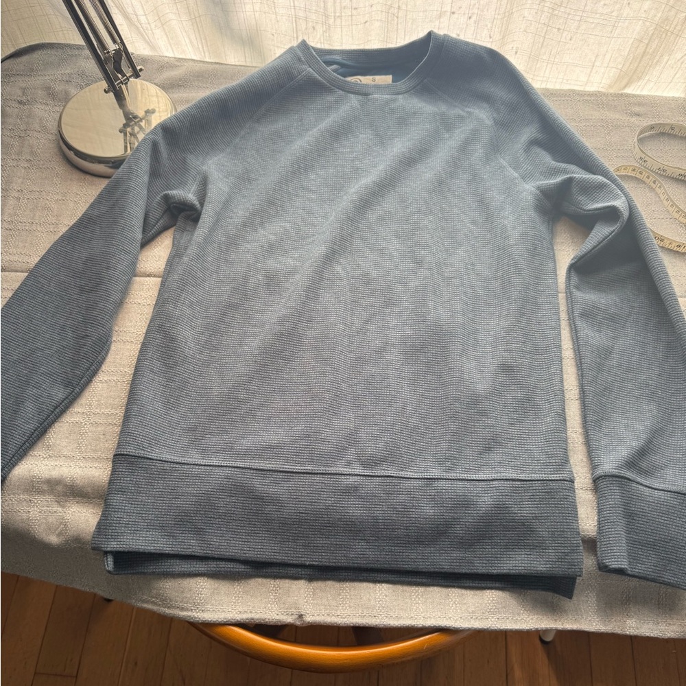 Champion Men's Heather Blue Crewneck Sweater